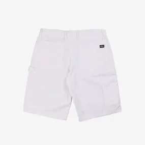 Carpenter Shorts - White