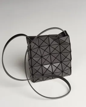 Charcoal Grey Prism Matte Shoulder Bag