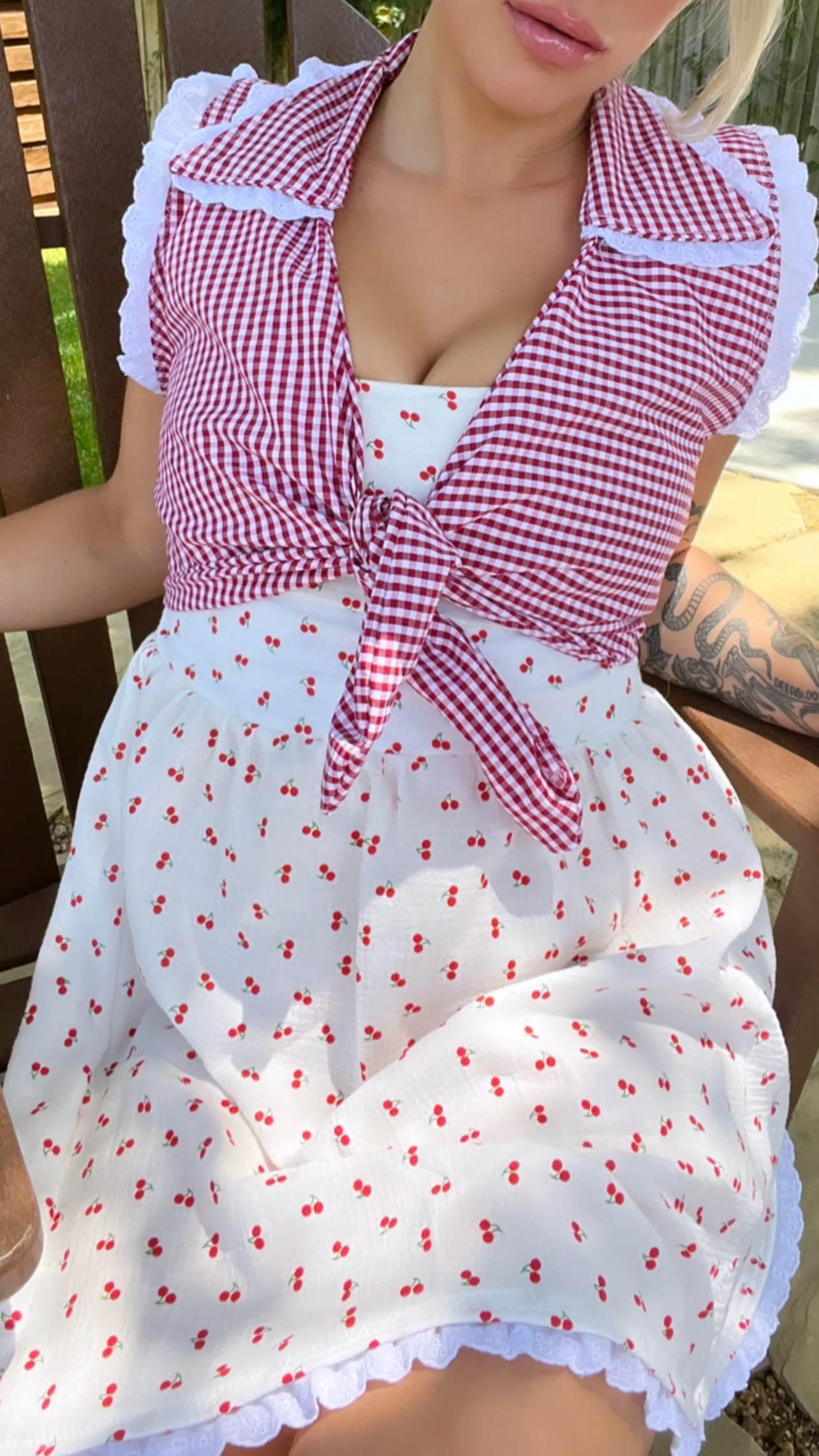 Cherry Tennis Dress