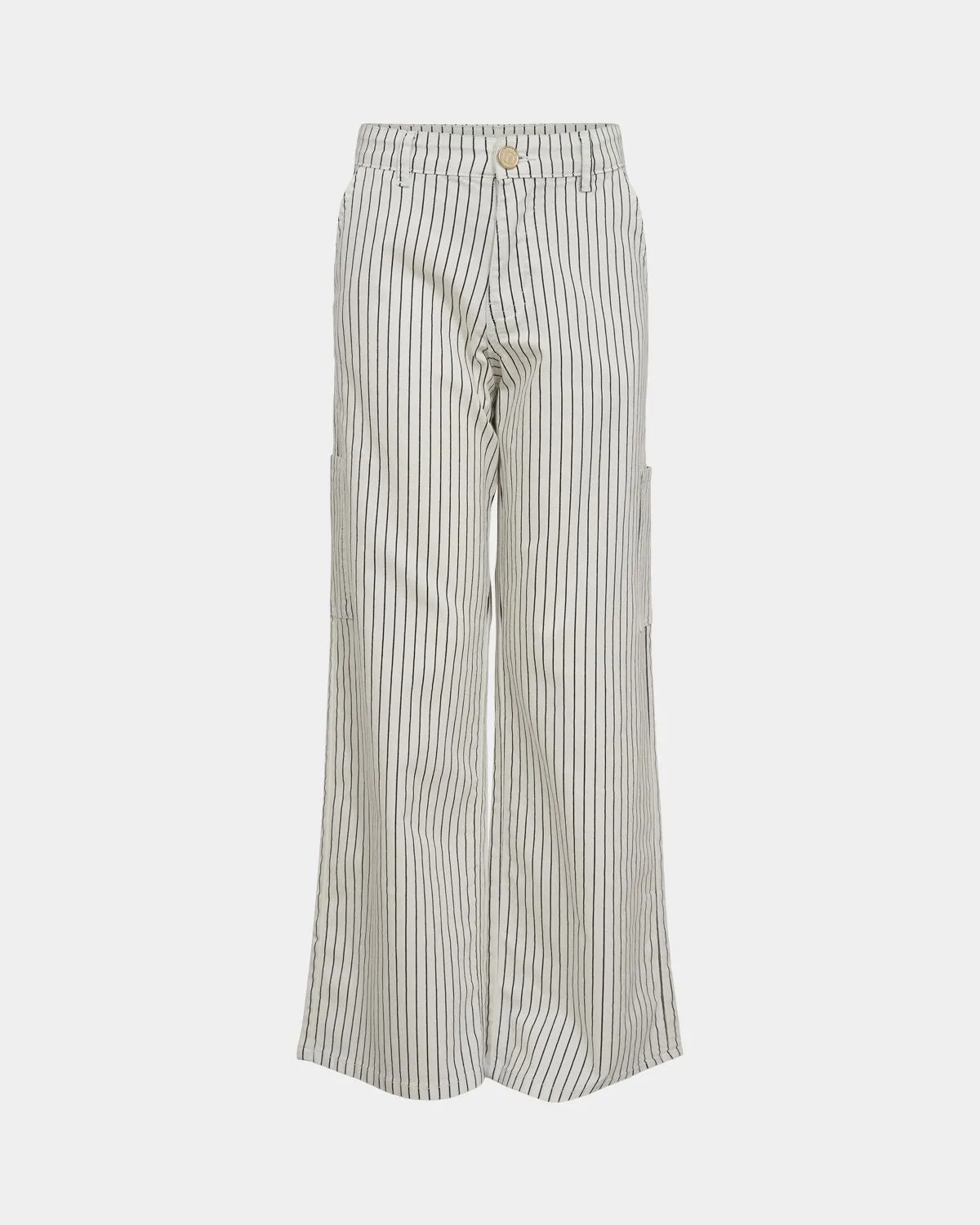 CIANNASY JEANS - Off White Striped