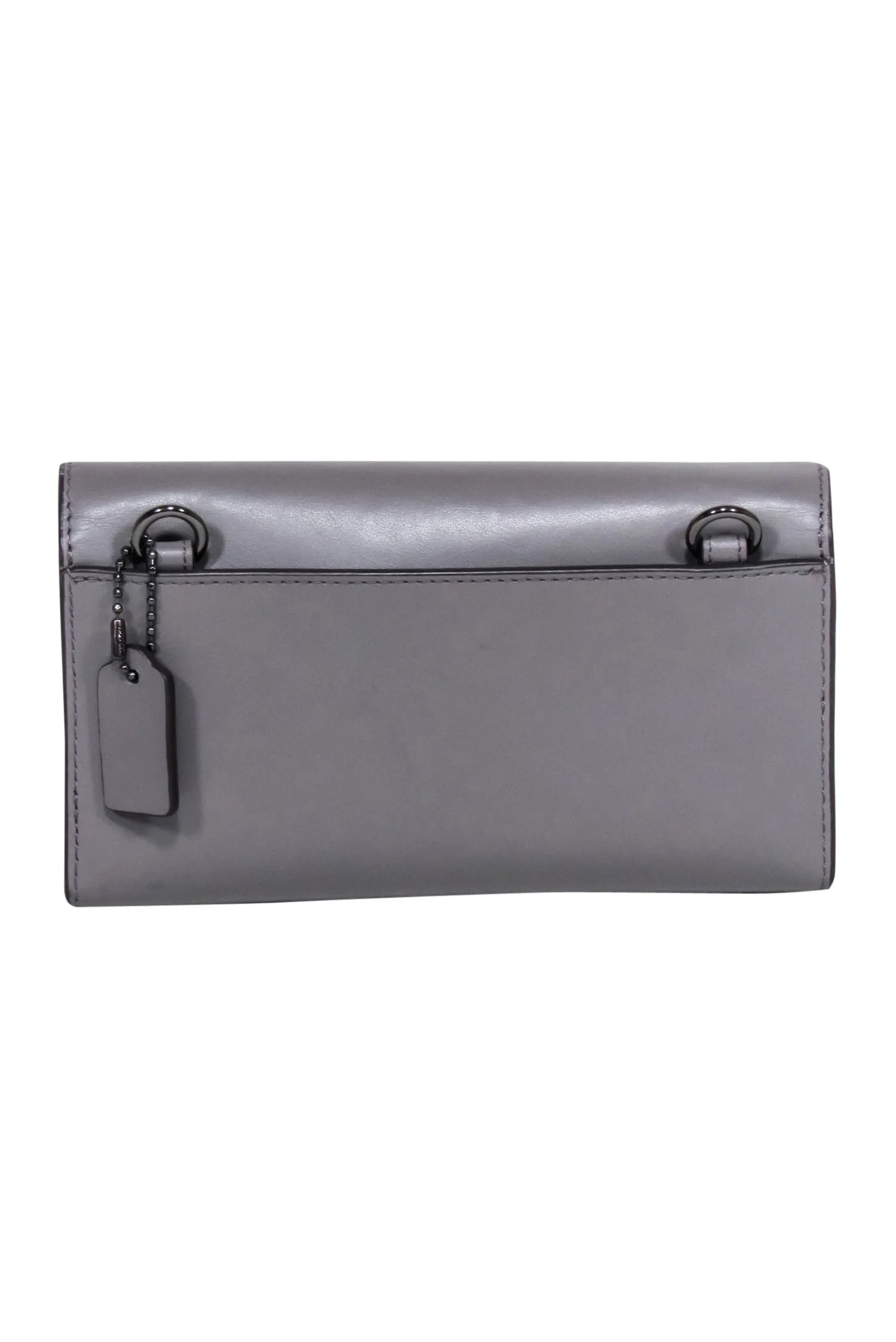 Coach - Grey Slim Crossbody Bag