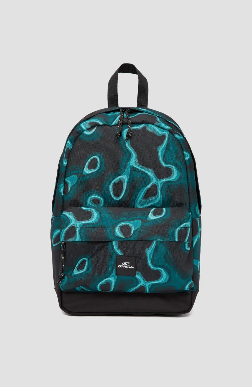 Coastline Mini Backpack | Blue Heat Map