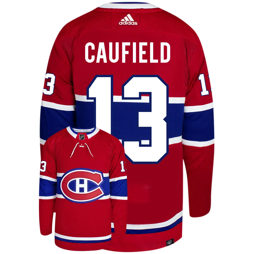 Cole Caufield Montreal Canadiens Adidas Primegreen Authentic NHL Hockey Jersey     