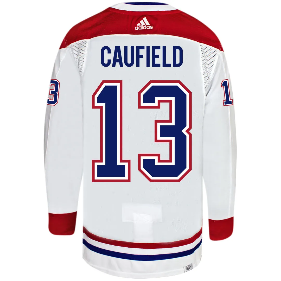 Cole Caufield Montreal Canadiens Adidas Primegreen Authentic NHL Hockey Jersey     