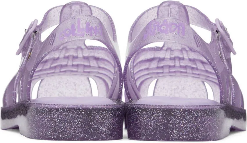 Collina Strada Purple Melissa Edition Possession Sandals