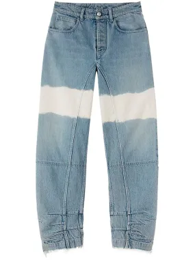 Colour-block jeans