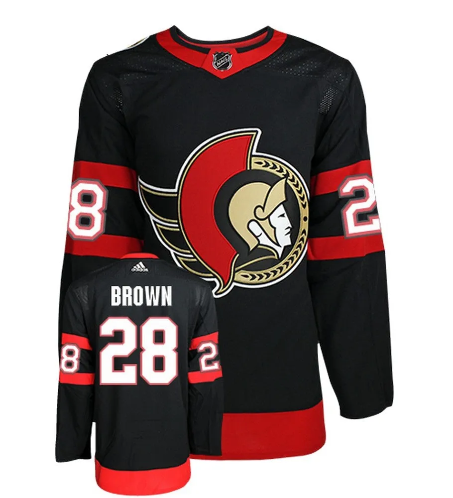 Connor Brown Ottawa Senators Adidas Primegreen Authentic NHL Hockey Jersey     