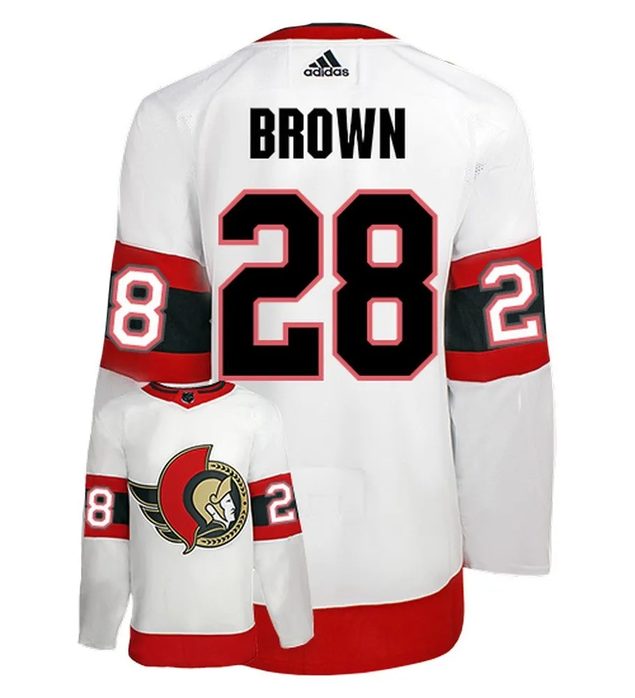 Connor Brown Ottawa Senators Adidas Primegreen Authentic NHL Hockey Jersey     