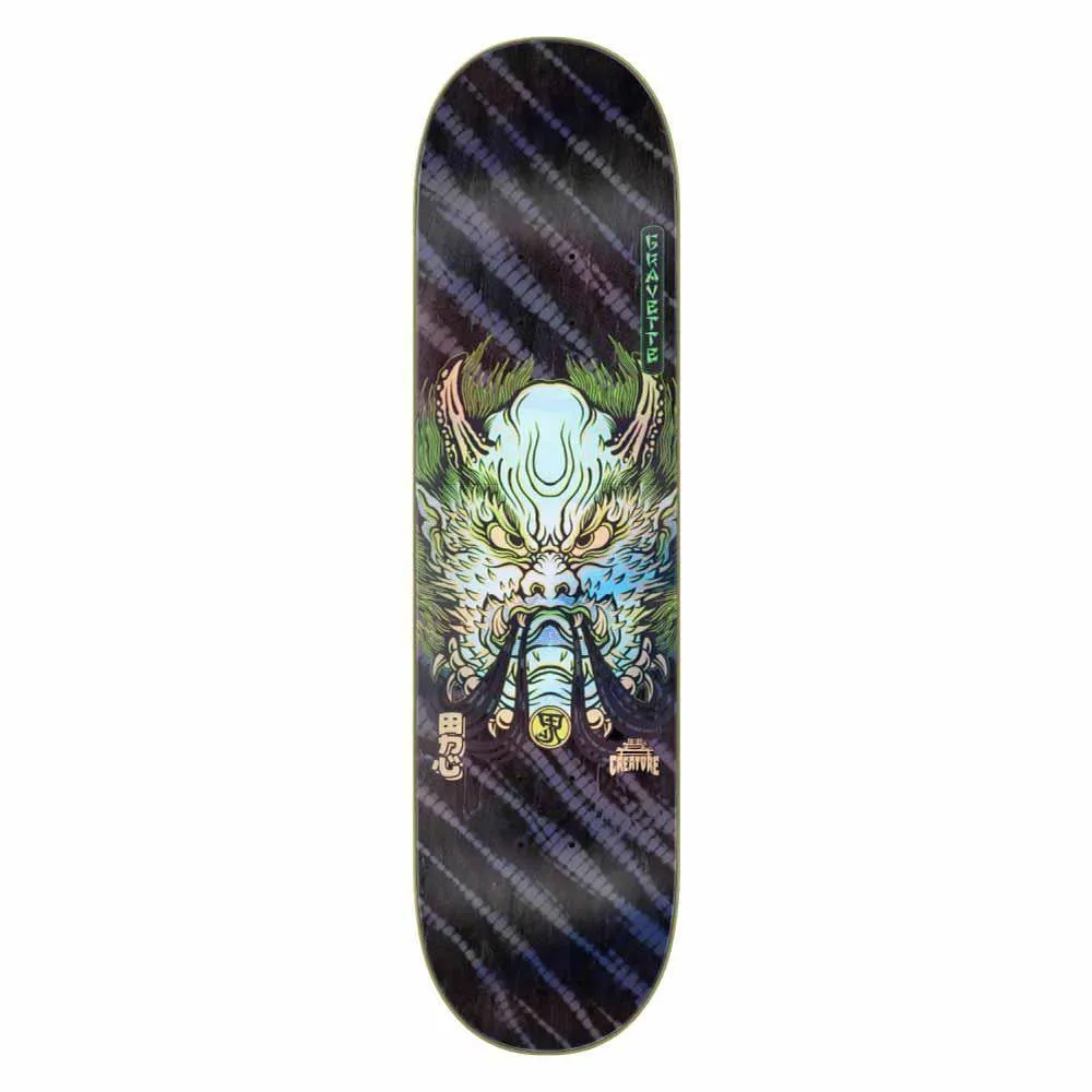 Creature Pro Skateboard Deck Gravette Shrine Black Multi 8.3