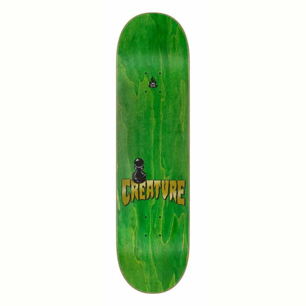 Creature Skateboard Deck Raffin Checkmate Multi 8.25