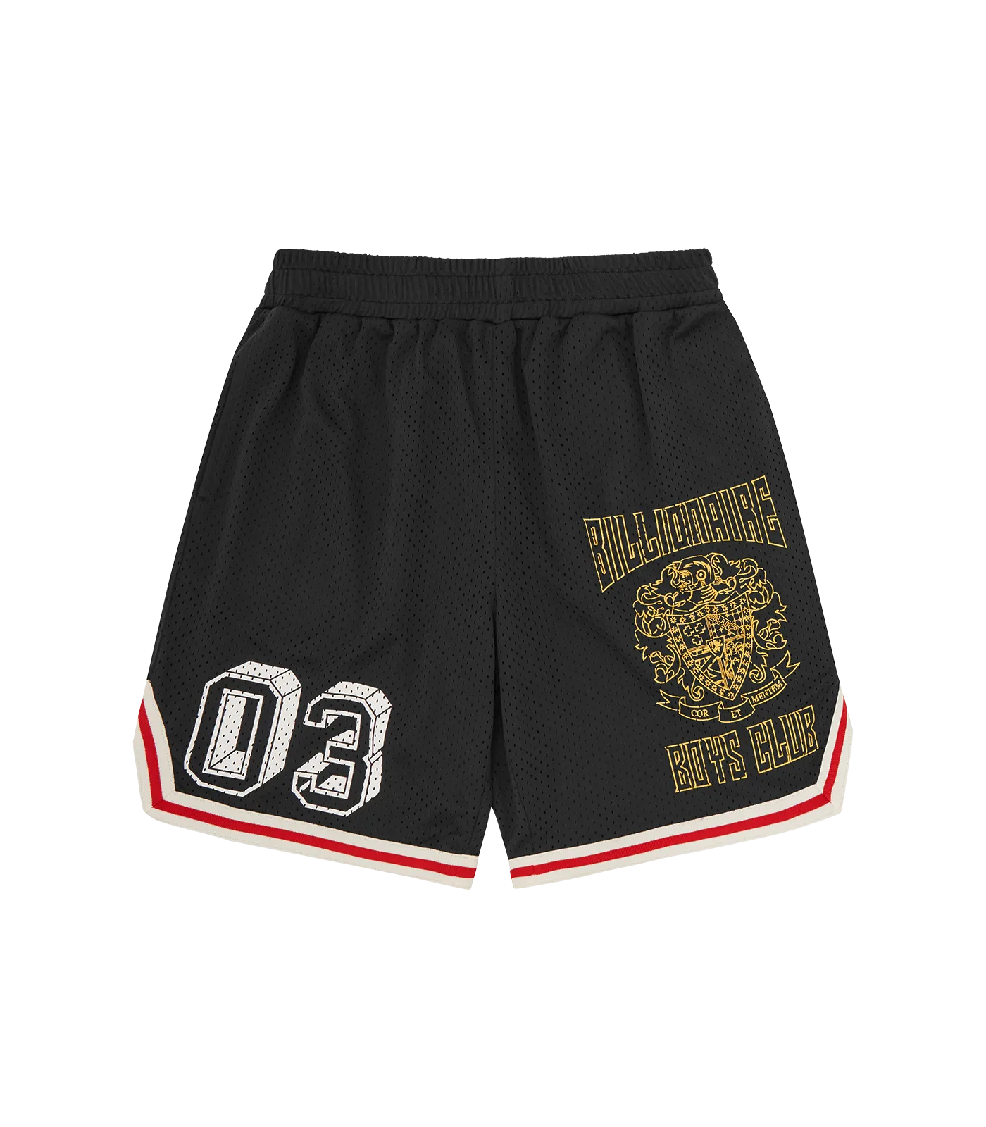 CREST BASKETBALL SHORT - BLACK