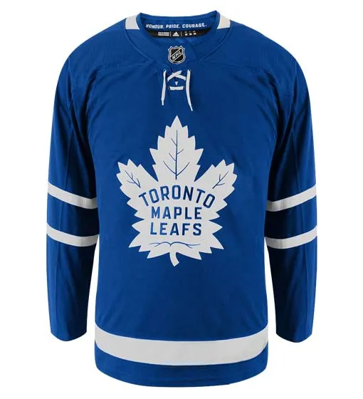 Customizable Toronto Maple Leafs Adidas Primegreen Authentic NHL Hockey Jersey     