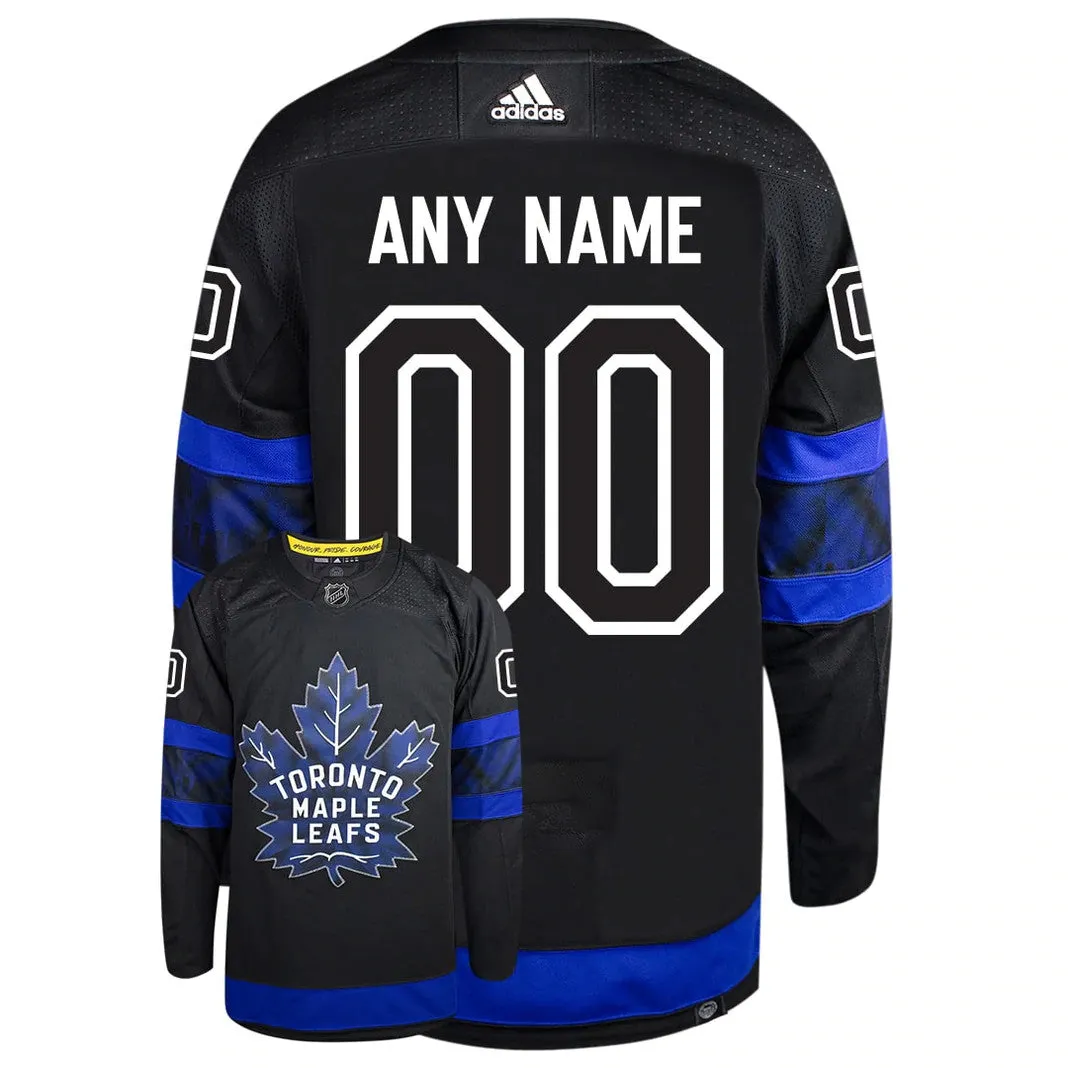 Customizable Toronto Maple Leafs Adidas Primegreen Authentic NHL Hockey Jersey     