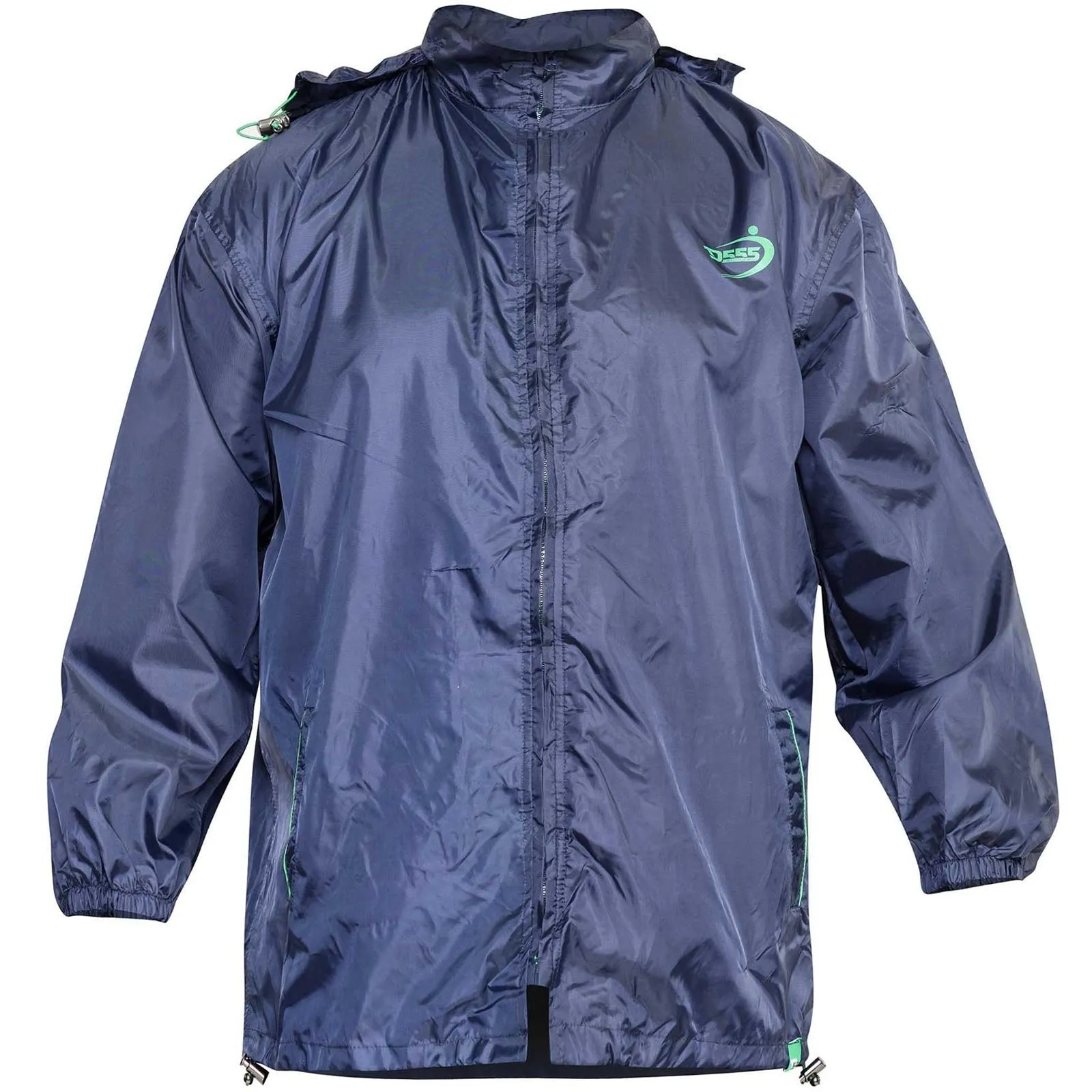 D555 Mens Zac Big & Tall Packaway Waterproof Rain Jacket