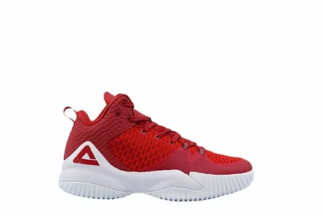 [da073421] mens peak street ball master lw cardinal red basketball sneakers