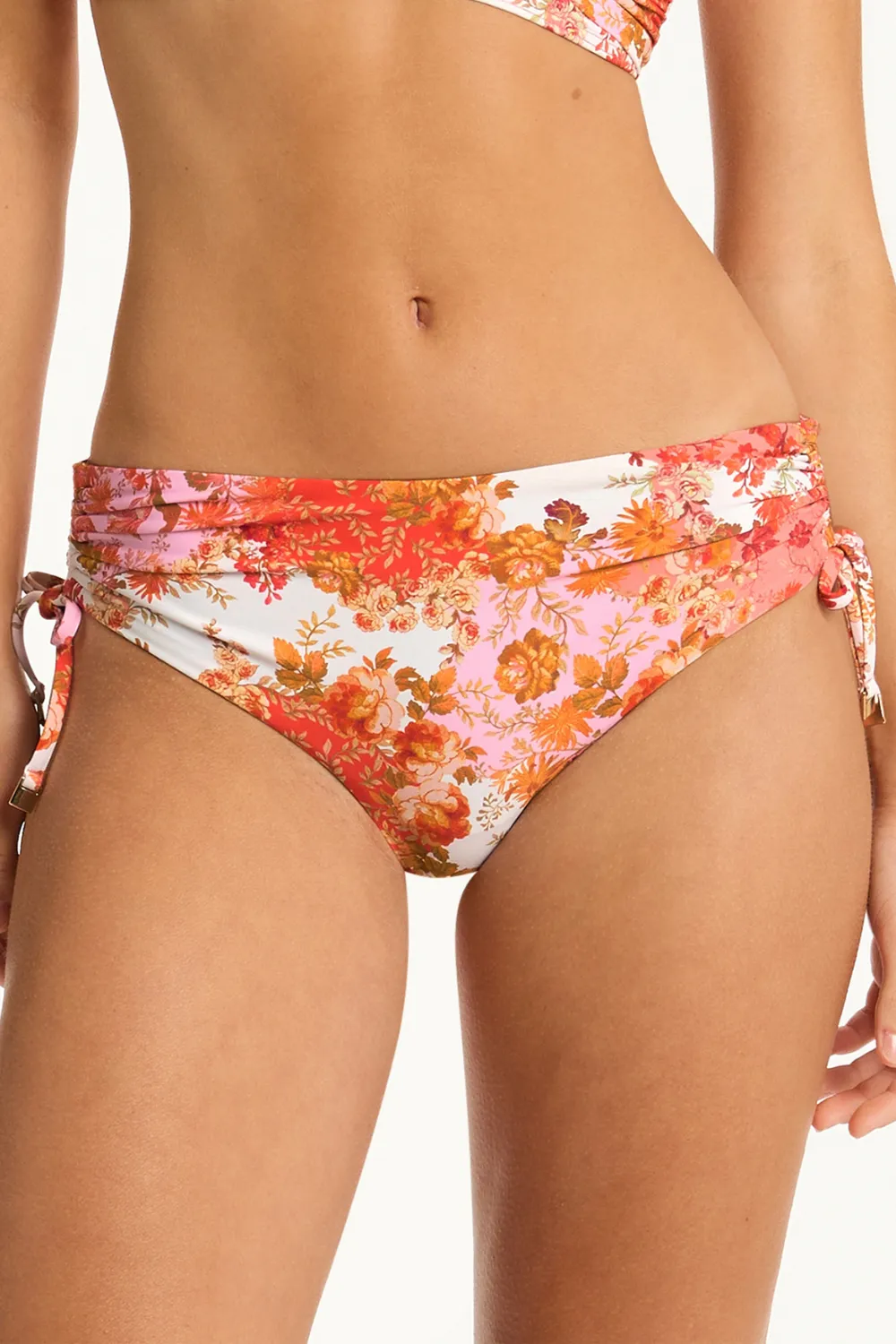 Daisyfield Drawstring Bikini Bottom