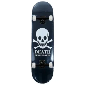 Death Skateboards OG Black Skull Complete Skateboard 8.5