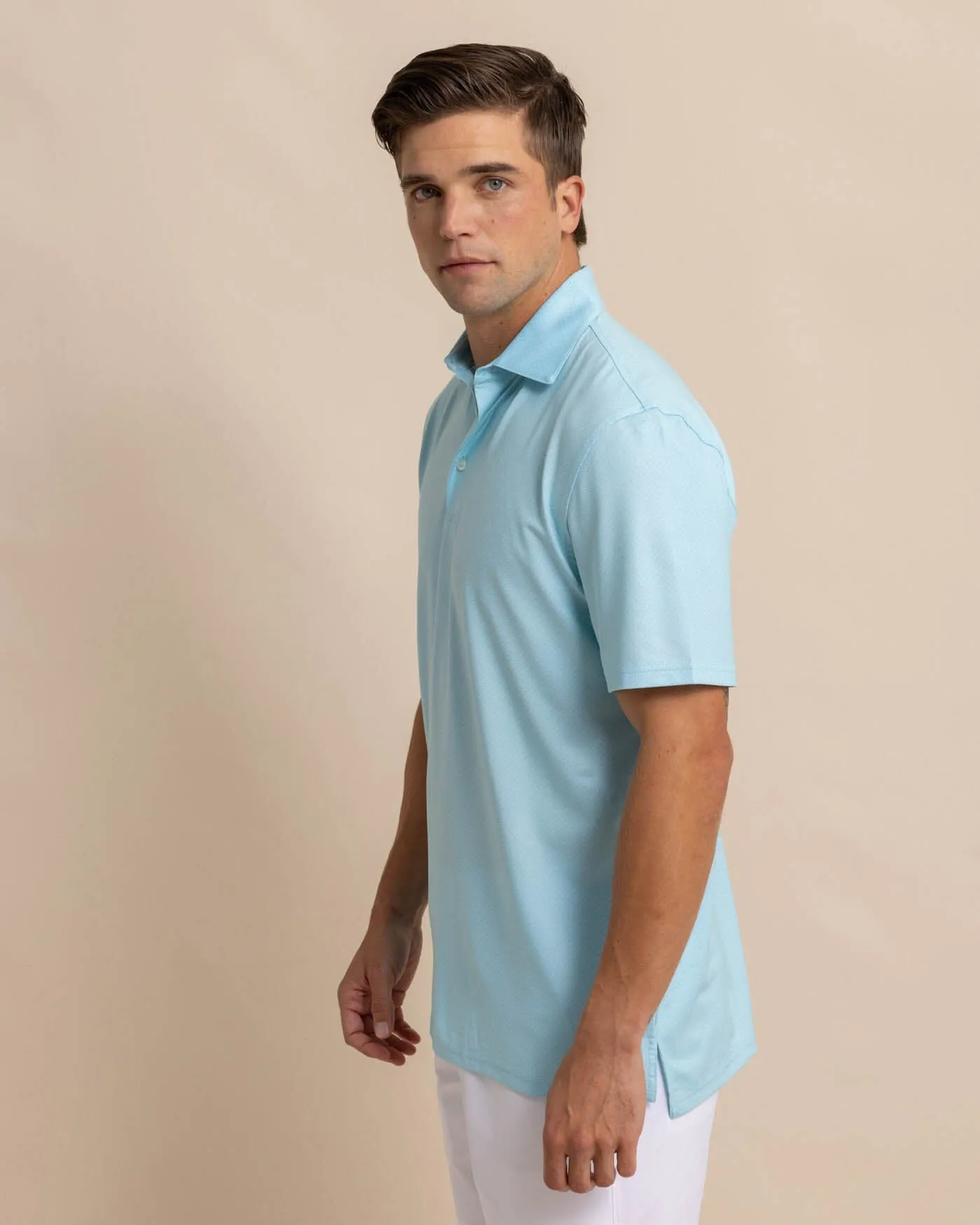 Driver Coastal Geo Polo Shirt