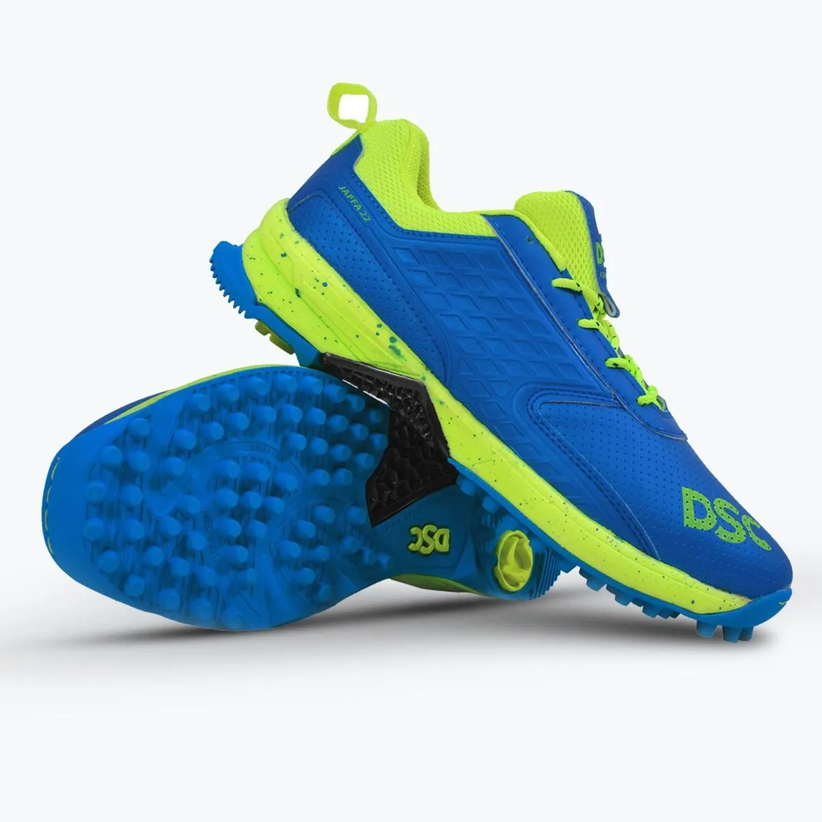 DSC Jaffa 22 Cricket Spike Shoes - Blue