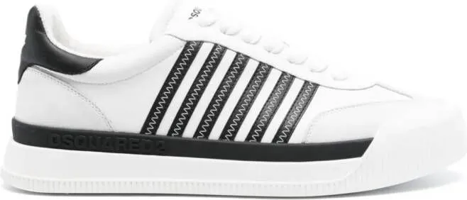 DSQUARED2 New Jersey lace-up trainers White