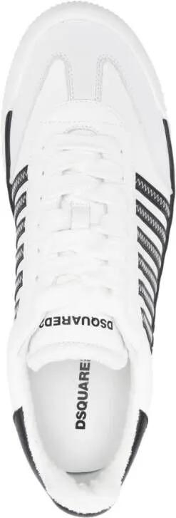 DSQUARED2 New Jersey lace-up trainers White