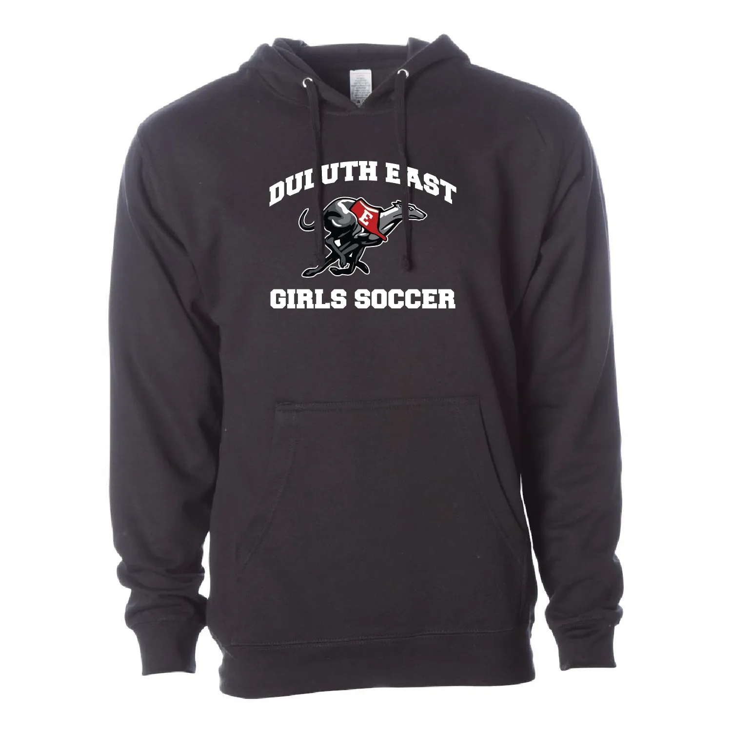 Duluth East Soccer Unisex Midweight Hooded Sweatshirt