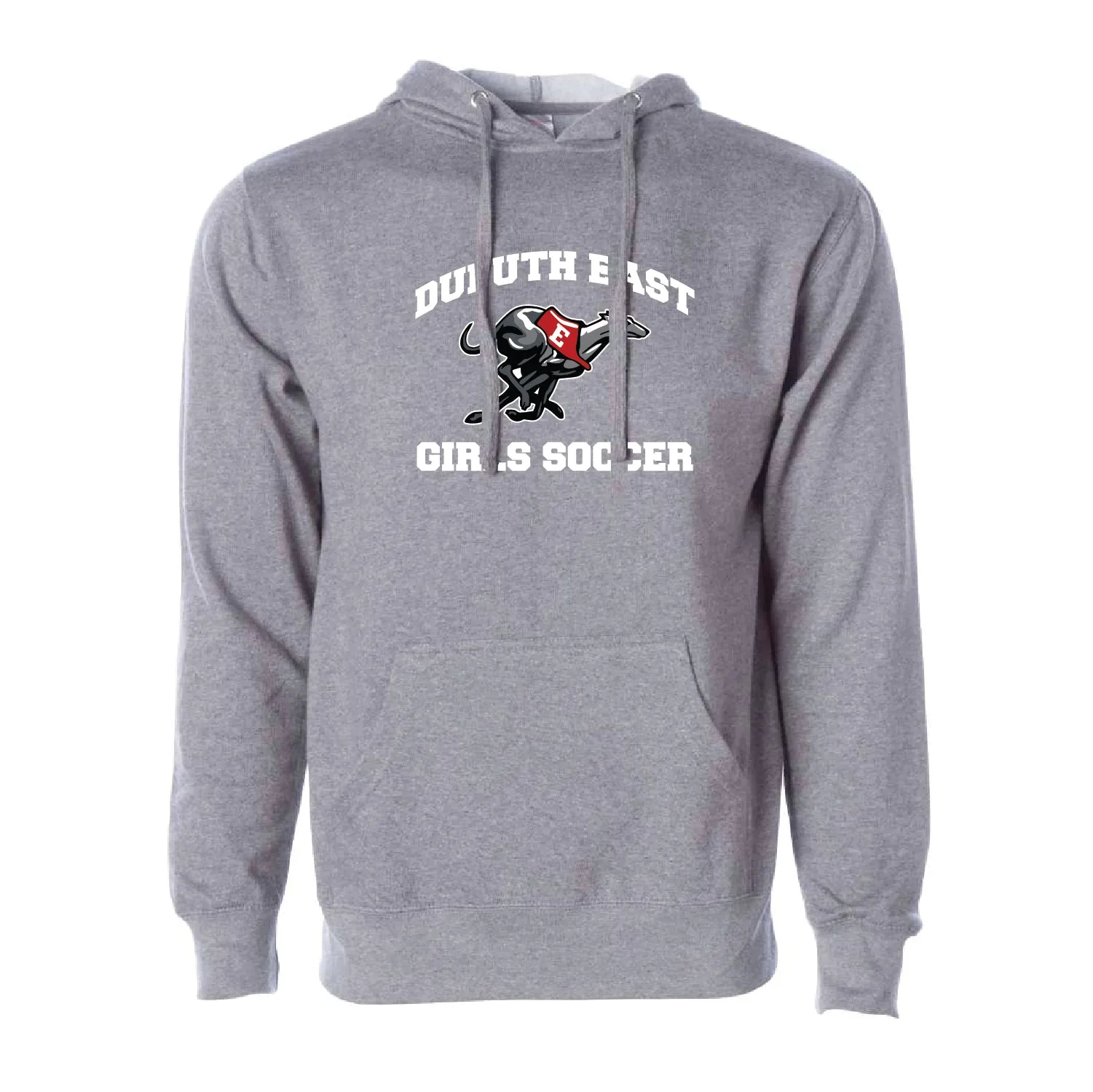 Duluth East Soccer Unisex Midweight Hooded Sweatshirt