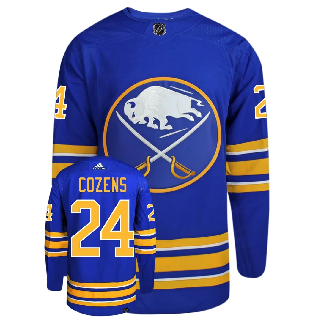 Dylan Cozens Buffalo Sabres Adidas Primegreen Authentic NHL Hockey Jersey     