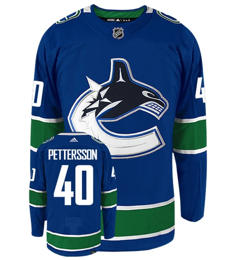 Elias Pettersson Vancouver Canucks Adidas Primegreen Authentic NHL Hockey Jersey     