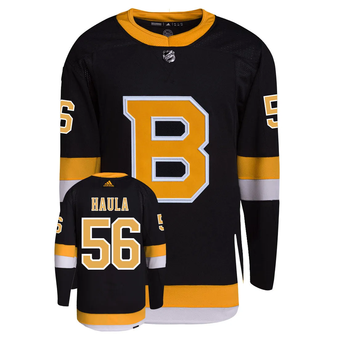 Erik Haula Boston Bruins Adidas Primegreen Authentic NHL Hockey Jersey     