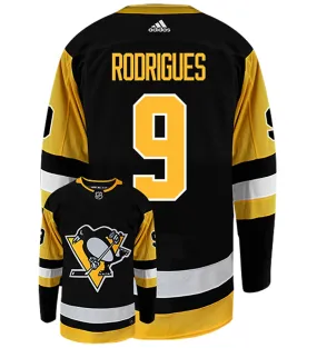 Evan Rodrigues Pittsburgh Penguins Adidas Authentic Home NHL Hockey Jersey     