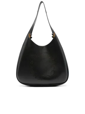 Faux Leather Cutout Shoulder Bag