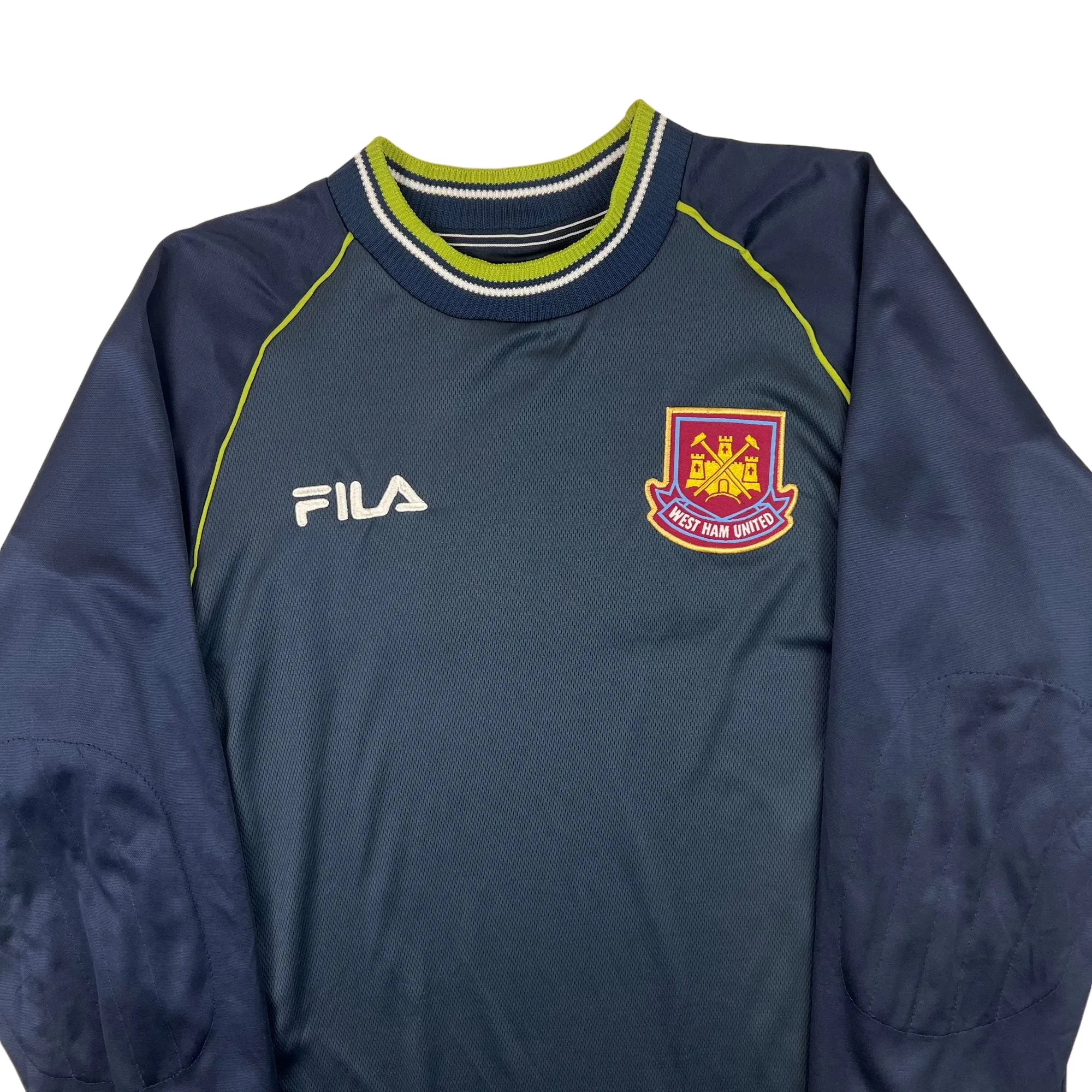 Fila West Ham 1999/2000 Goalkeeper Football Shirt Navy