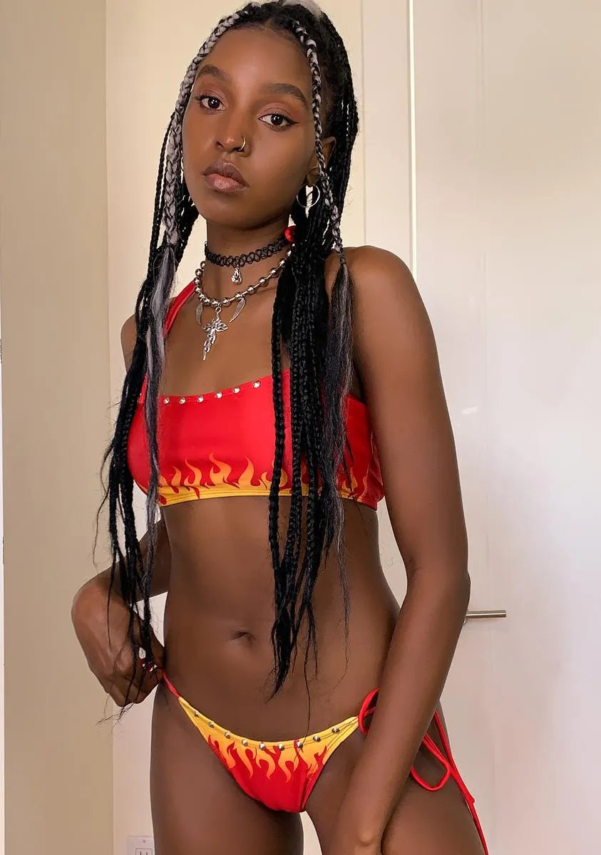 Fire & Flames Bikini Set-