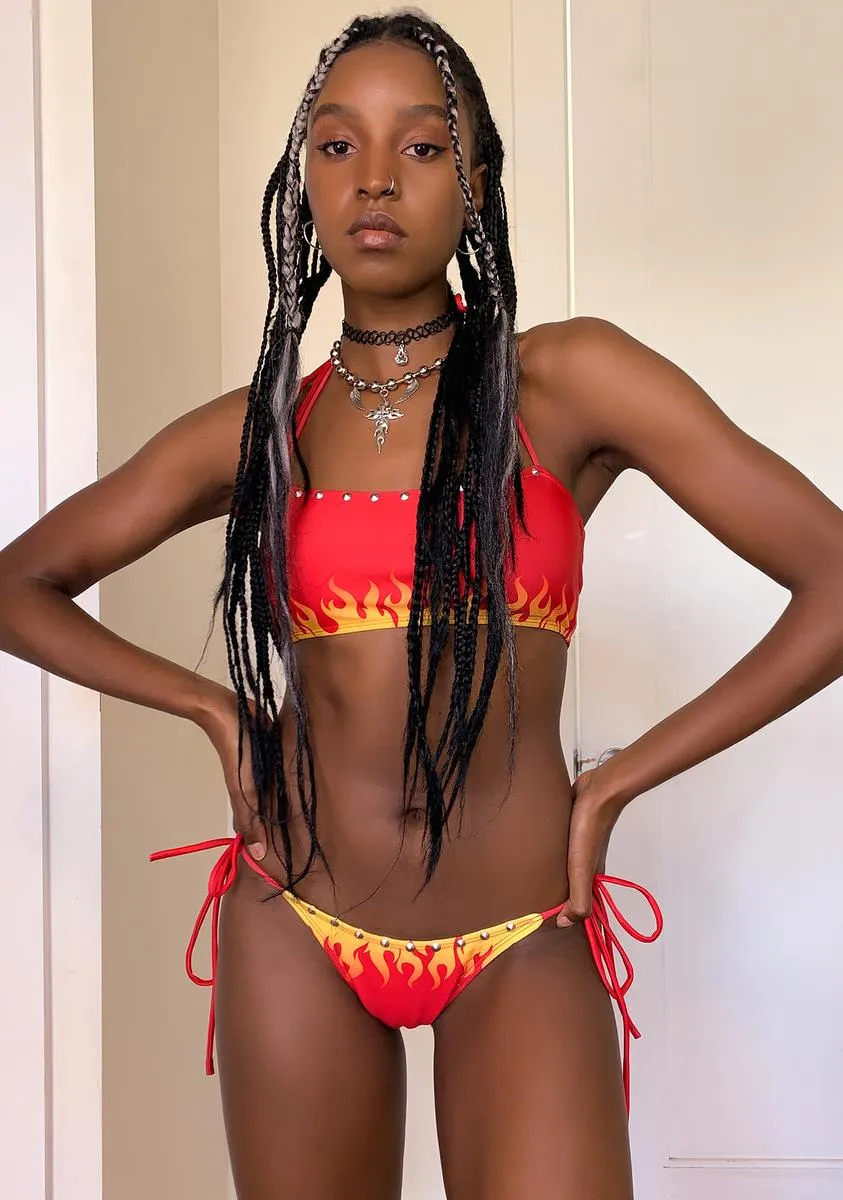 Fire & Flames Bikini Set-