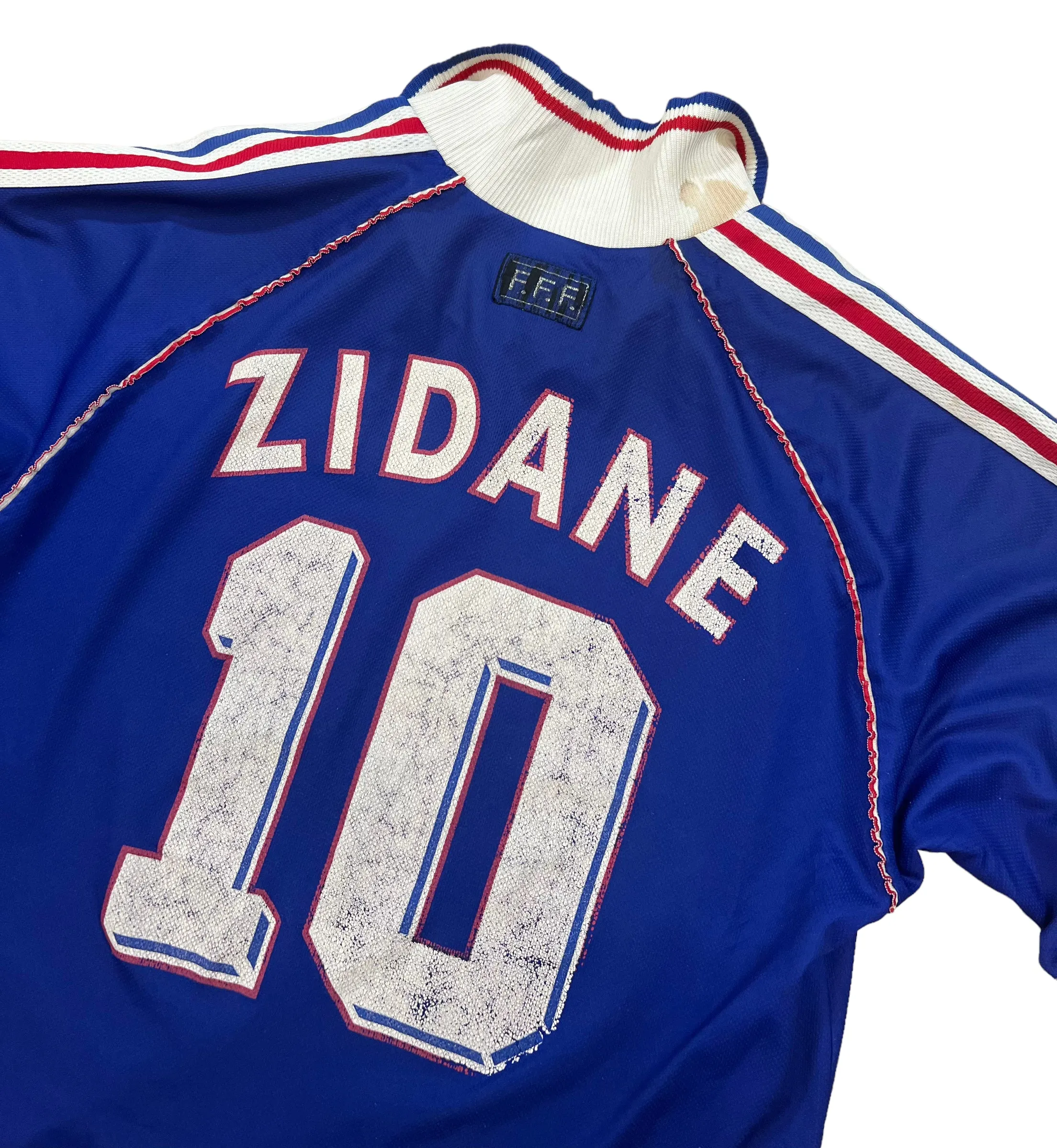 France 1998-2000 Zidane 10 Home Retro Football Shirt