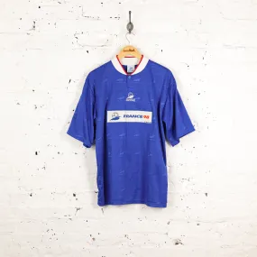 France 1998 Football Shirt - Blue - L