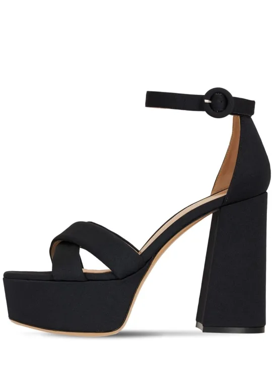 Gianvito Rossi   110mm Sheridan lycra platform sandals 