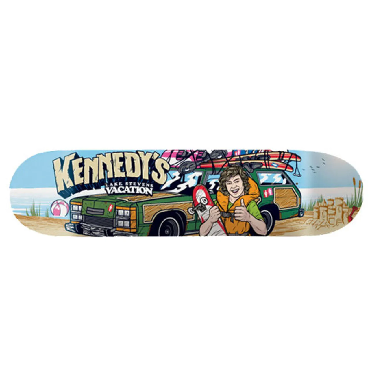 Girl Kennedy Be Kind Rewind Skateboard Deck 2014