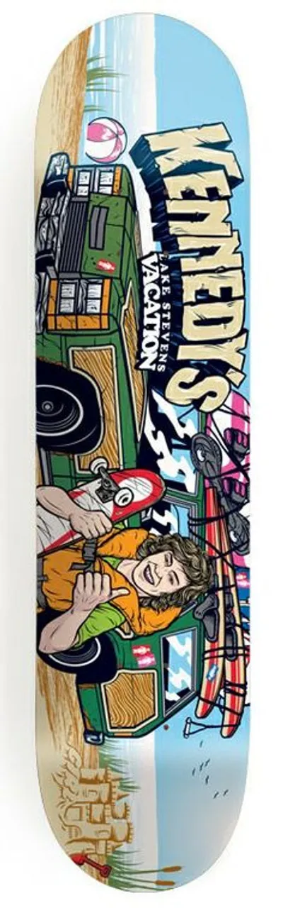 Girl Kennedy Be Kind Rewind Skateboard Deck 2014