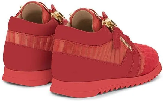 Giuseppe Zanotti Runner Jr low-top trainers Red