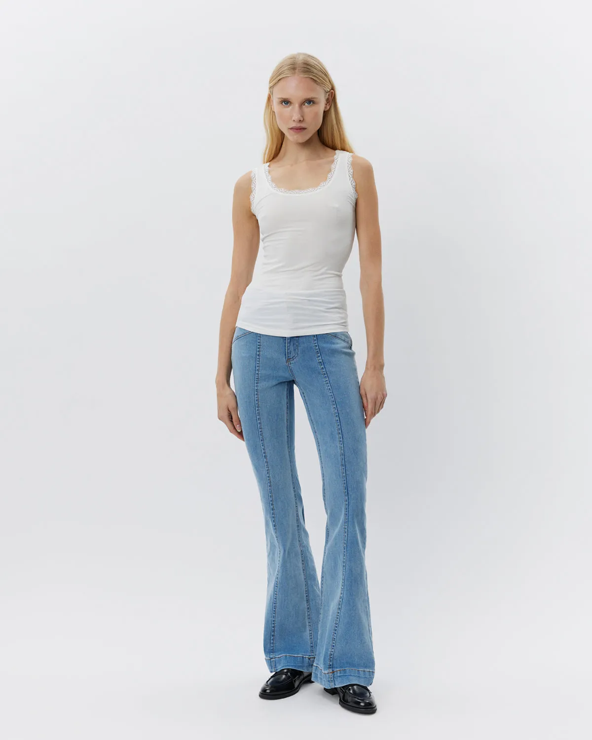 GOASW JEANS - Light denim blue