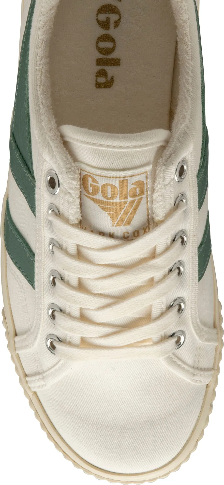 Gola Tennis Mark Cox Off White/Green Mist