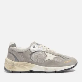 Golden Goose Women's Dad Star Suede and Mesh Trainers - UK 3 | Coggles