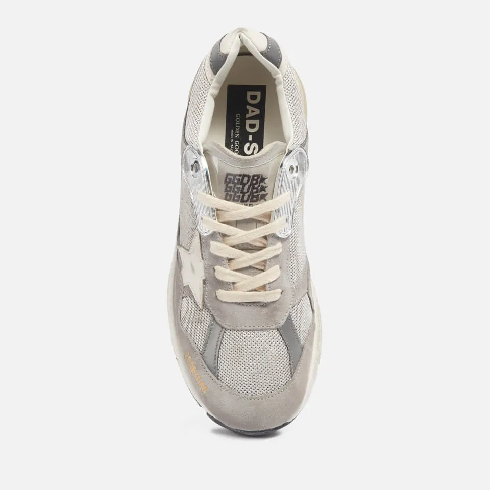 Golden Goose Women's Dad Star Suede and Mesh Trainers - UK 3 | Coggles