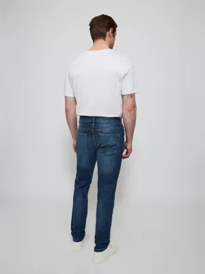 Grey Slim Fit Jeans With Stretch | Men | George at ASDA