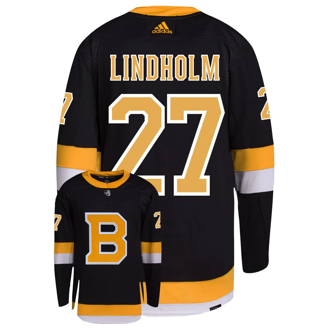 Hampus Lindholm Boston Bruins Adidas Primegreen Authentic NHL Hockey Jersey     