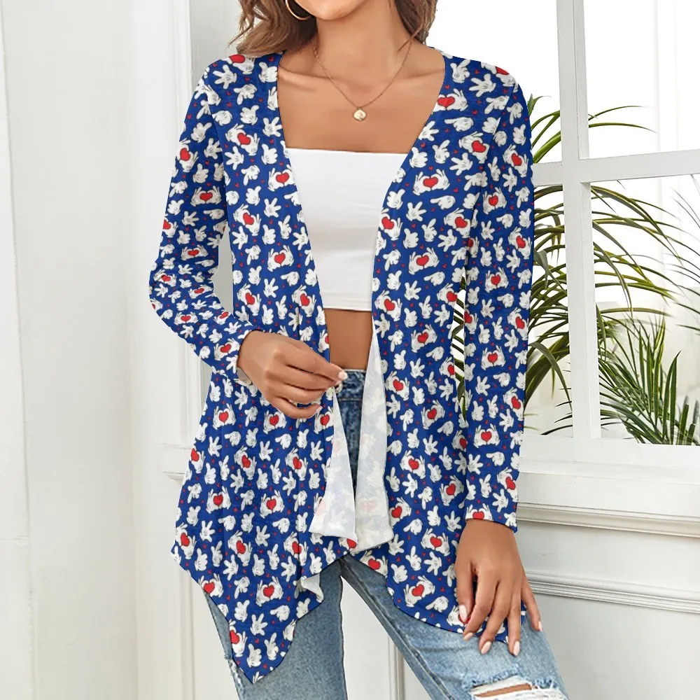 Happy Hands Women's Short Cardigan