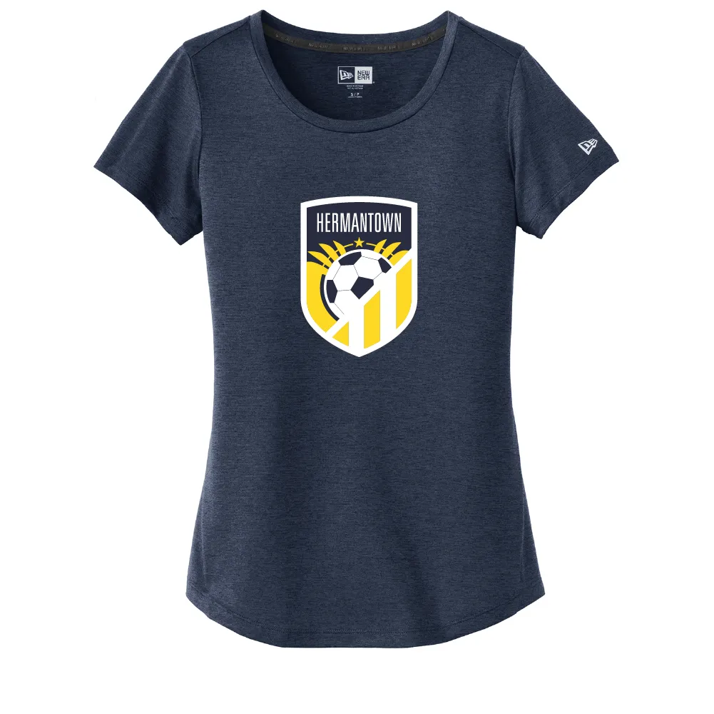 Hermantown Soccer Ladies Series Performance Scoop Tee