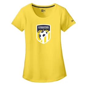 Hermantown Soccer Ladies Series Performance Scoop Tee